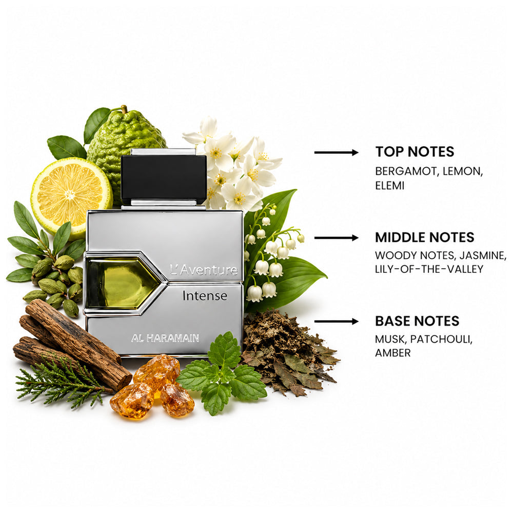Al Haramain L’Aventure Intense Eau de Parfum 3.4 oz / 100 ml