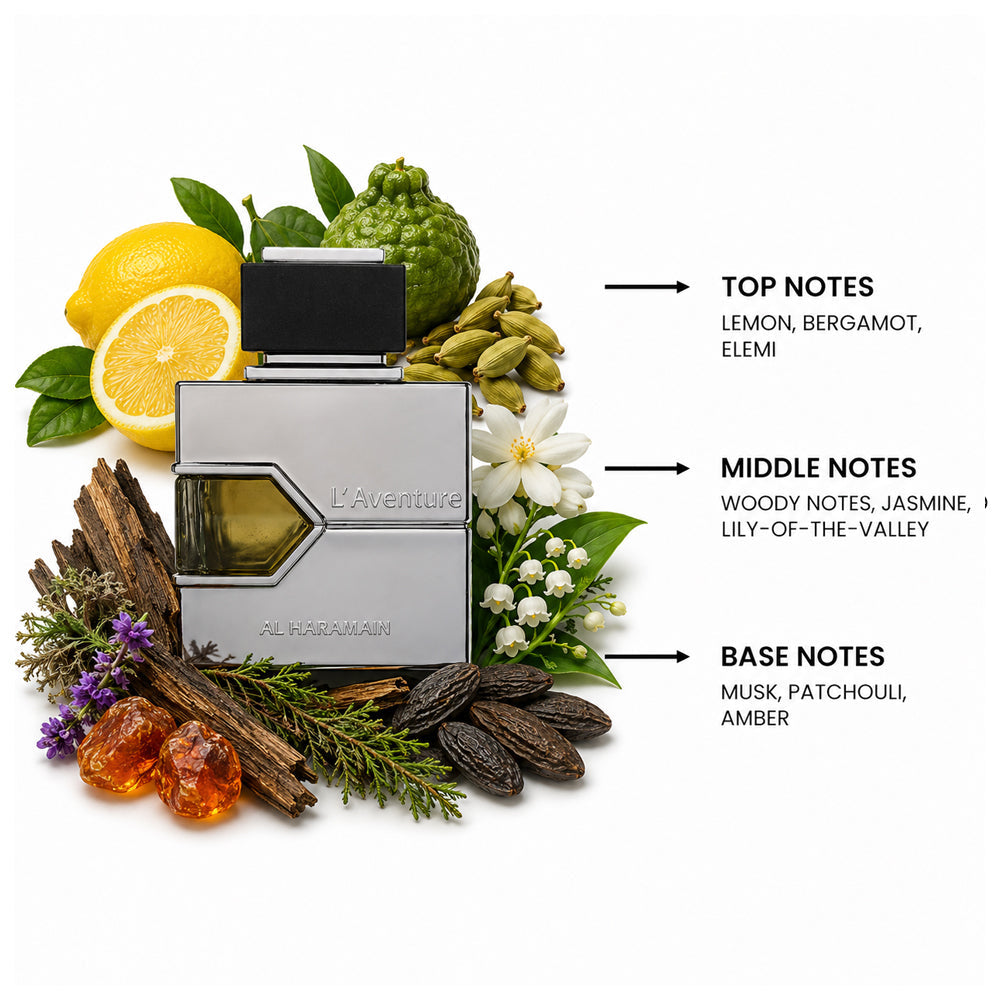 Al Haramain L’Aventure Eau de Parfum 3.3 oz / 100 ml
