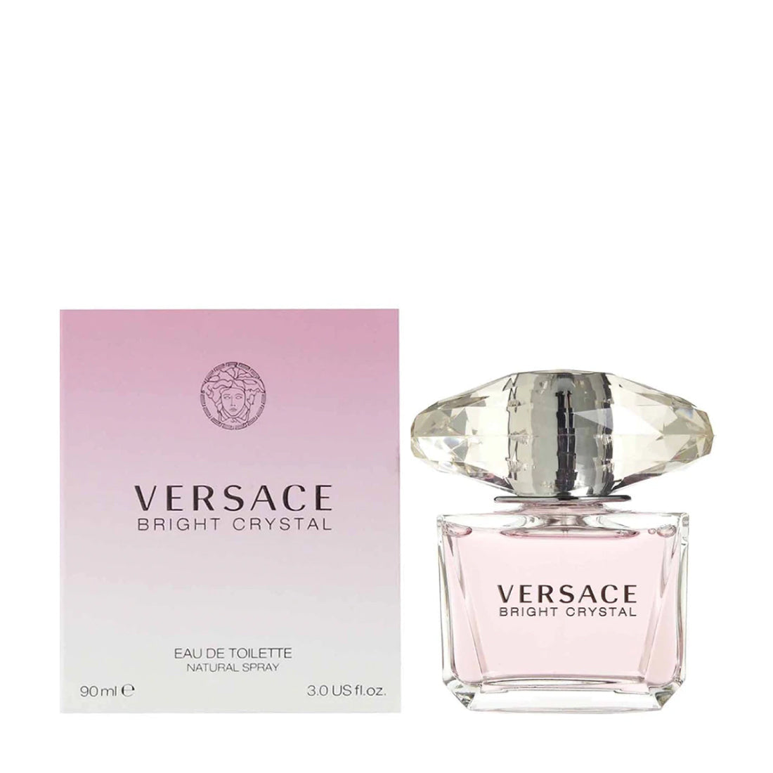 Versace Bright Crystal Eau De Toilette for Women 3.0 oz 90 mL